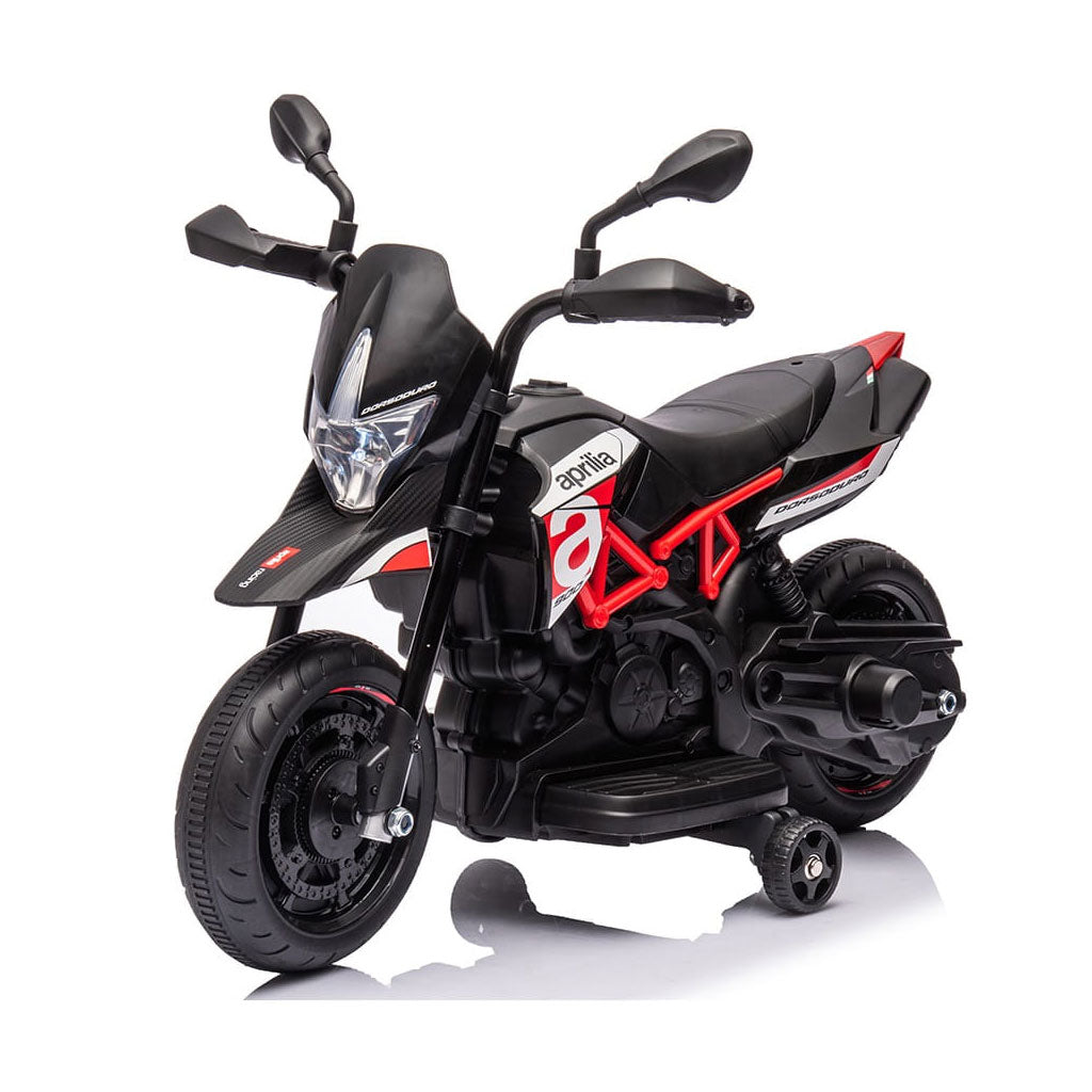 Aprilia Dorsoduro, motocykl na akumulator dla dzieci